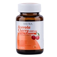 วิสทร้า อะเซโรลา เชอร์รี่ 45 เม็ด 1000 มก. Vistra Acerola Cherry 45 tablets 1000 mg