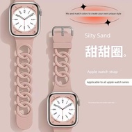 apple adapter apple watch strap apple watch series 10 strap S9 Sports Silicone Breathable Watch Stra