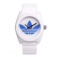 【吉米.tw】全新正品 Adidas Santiago 白色三葉草簡約風潮流時尚腕錶 男錶女錶 ADH2921 0711