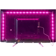 2M LED TV Backlight USB Bias Lighting with 16 Colors and 4 Dynamic Mode for 40 To 60 Inch HDTV,PC Monitor,Led Light Stri