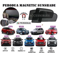 Perodua Myvi Ativa Axia Bezza Alza Viva Aruz Kancil Kelisa Kenari Fit Magnetic Sunshade Accessories 