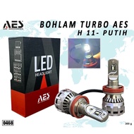 Turbo Led Lamp H11 H7 9005 HB3 9012 HIR2 AES