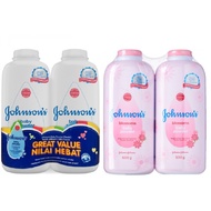 Johnson's Baby Regular / Blossoms Powder 500gx2 (Twin Pack / Single Pack ) Baby Powder NO Cornstarch