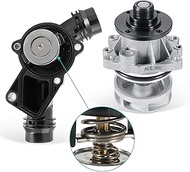 AULINK 252-284 Professional Water Pump Kit with Gasket for BMW 320i 323ci 323i 323is 325ci 325i 325i