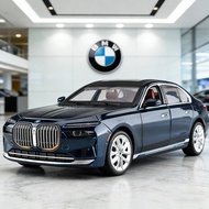 1:24 BMW I7 G70 limousine Alloy Model Car Toy Diecasts Metal Casting Sound and Light Car Toys For Ch