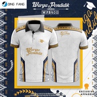 New Arrived BAJU WARGA PENDIDIK MALAYSIA WPB400 jersi pendidik tshirt muslimah pendidik baju guru baju cikgu collar pendidik