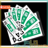 Transparent Hard Card Holder A3/A4 Card Case ID Makapal Id Holder Document/Photo Plastic Card Holder