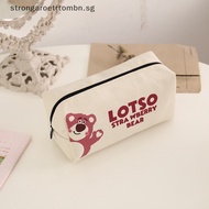 Strongaroetrtombn Kawaii Bear Pencil Bags Cartoon Cute Simple Pencil Cases Student School Supplies Stationery Pencil Bags SG