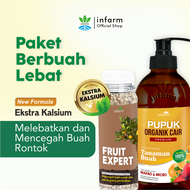 [BONUS FREE GIFT] Paket Pupuk Pelebat Buah Pupuk Penyubur dan Buah Organik POC Buah dan Fruit Expert