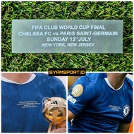 Custom Jersey Screen Printing with Match Detail on the Chest | Custom Jersey Match Final | Final CWC