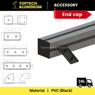 [Ready Stock/Fast Delivery] End Cap Aluminium Profile 2020 3030 4040 4545 5050 6060 for Engineering,