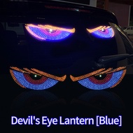 Animasi Mata Bergerak Mobil LED / Stiker Mobil USB Tampilan LED / Lampu Kaca Depan Dan Belakang / Bi