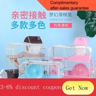 Hamster Cage Hamster Cage Hamster Supplies Hamster Sawdust Hamster Supplies Basic Cage Small Pastoral Double-Layer Cage