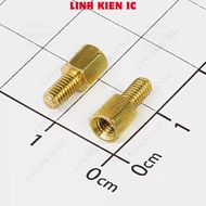 [20 Pieces]- HEX-M3 Copper Pillar Male-Female Length 5mm Linhkien IC