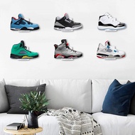 Floating Shoe Display Stand - 18 Shoe Shelf for Wall - Sneaker Levitation Display Shoe Wall Shelf