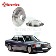 BREMBO Rear Brake Discs (2pcs) - Mercedes W201 190E Mercedes W124