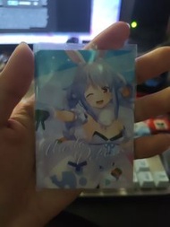 Hololive 兔田佩克拉 Profile 餅卡