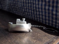 古董 郵輪 船 | 純銀 別針 別針式領帶夾 | 手工限量