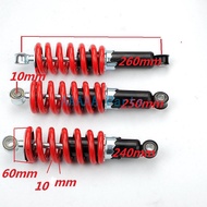 260-250mm Off-Road Motorcycle Spring Shock Absorber Shock Absorber Barcle Flying Eagle Kawasaki Rear