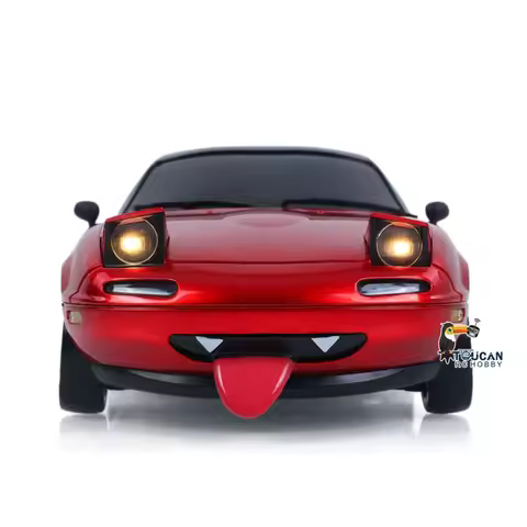 LDRC LD1804 1/18 RTR Plastic 4X2 Remote Control Drift Car Brushed Motor ESC Servo Light System RC Ra