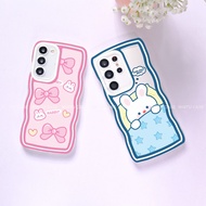 Wavy case for Samsung S25 S25Plus S25+ S25Ultra S24 S24FE S24Plus S24+ S24Ultra A05 A05s A15 A25 A35