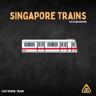 C651 NSEWL MRT Train Keychain