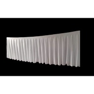 Table ruffle decoration, table decoration, height 75cm x 150cm