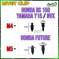 Rivet Body Clip Cover Set ORIGINAL YAMAHA Y15 Y16 NVX XMAX HONDA RS150 Universal Moto Body Clip