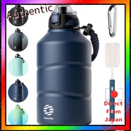 FJbottle 1.9L Vacuum Insulated 2-Way Sports Bottle with Straw and One-Touch Lid, Wide Mouth Stainles