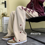 Ralph Lauren aight leg sweatpants men's spring and autumn plus size breasted pants ins high street t