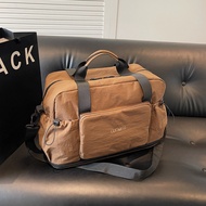 [Ready Stock] Foldable Oxford Duffel, Gym-to-Trip Convertible Design, 36-55L Large Capacity Expandab