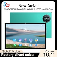 5G smart tablet X90 memory 12+512GB 10.1inch HD screen Android 12.0 battery 8000 new tablet
