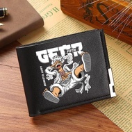 Imported luffy gear 5 series pu wallet/ one piece monkey d luffy wallet