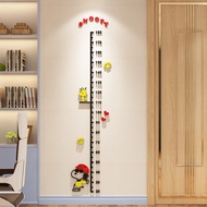 Height sticker Height sticker Cartoon Height sticker 3d Three-Dimensional Acrylic Children's Room Ki