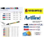 ARTLINE 700/EK-700 PERMANENT MARKER PEN 0.7MM/725/EK-725 SUPER FINE PERMANENT MARKER PEN 0.4MM/750/E