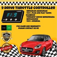 9 Drive Throttle Controller SUZUKI Swift 2013Up 9Drive Piggyback Recap Ecu