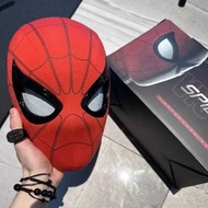 Maa Spiderman Headgear Moving Eye Remote Control Electronic 1:1 Cosplay Erhero Peter