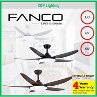 [Installation Promo] Fanco Tributo 46" / 56" 5 Blade DC Ceiling Fan with 36W LED