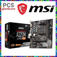 MSI A320M-A PRO MAX AMD Motherboard + AMD RYZEN CPU COMBO (NEW SET)