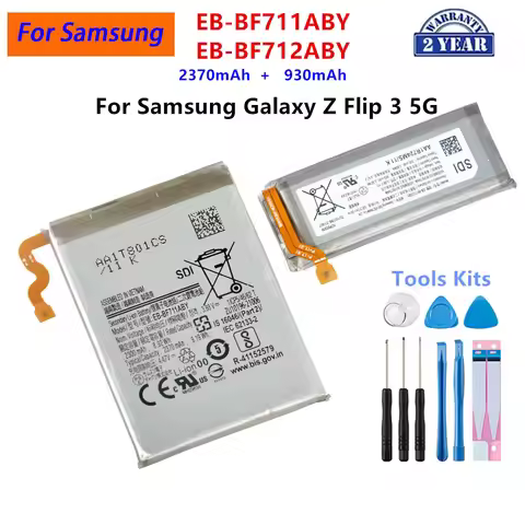 Brand New EB-BF711ABY EB-BF712ABY Battery For Samsung Galaxy Z Flip 3 Flip3 5G F711 F711B F712 SM-F7