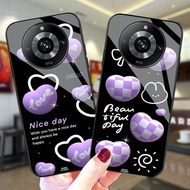 HP (U 037) Realme 11 Pro Plus 5G Glass Softcase Realme 11 5G - Casing Realme 11 Pro Plus 5Ghp - Real