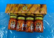 Thong Tiger ขนาด 50g /ขวด (ยาหม่องตราเสือแก้ปวดเมื่อย) [บรรจุ 4 x 50 กรัม/แพ็ค ]  EXP：03/01/2030