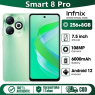 2024 Original INFlNIX Smart 8 Pro Smartphone 7.5 inch HD Screen 90Hz Handphone 5G RAM 16GB ROM 512GB