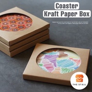 Kraft Box for Coasters / Coaster Box / Gift Box