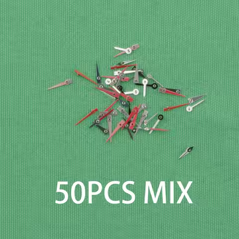 50PCS MIX Small hands for watch movement small pointer small arrow movement hands