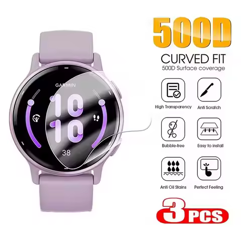 1-3Pcs Hydrogel Film For Garmin Forerunner 165 970 965 945 935 220 225 230 235 255s 735XT 620 630 Wa