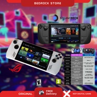 Asus ROG Ally Z1 Extreme + Transparent Backplate / Steam Deck LCD 512GB+64GB | Used Handheld Console