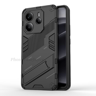 Note14 Armor Bracket Phone Case For Redmi Note 14 Note14 Pro + Plus 5G 4G Note14Pro+ 2024 2025 Fashi