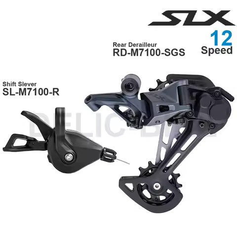 SHIMANO SLX M7100 1x12v Groupset 12 Speed SL-M7100-R Shifter and RD-M7100-SGS Rear Derailleur Origin
