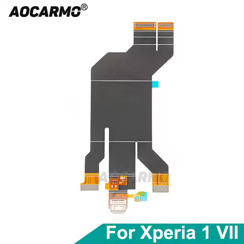 Aocarmo For Sony Xperia 1 VII XQ-FS72 FS54 X1vii Charging Port Charge Dock USB Type-C Motherboard Di